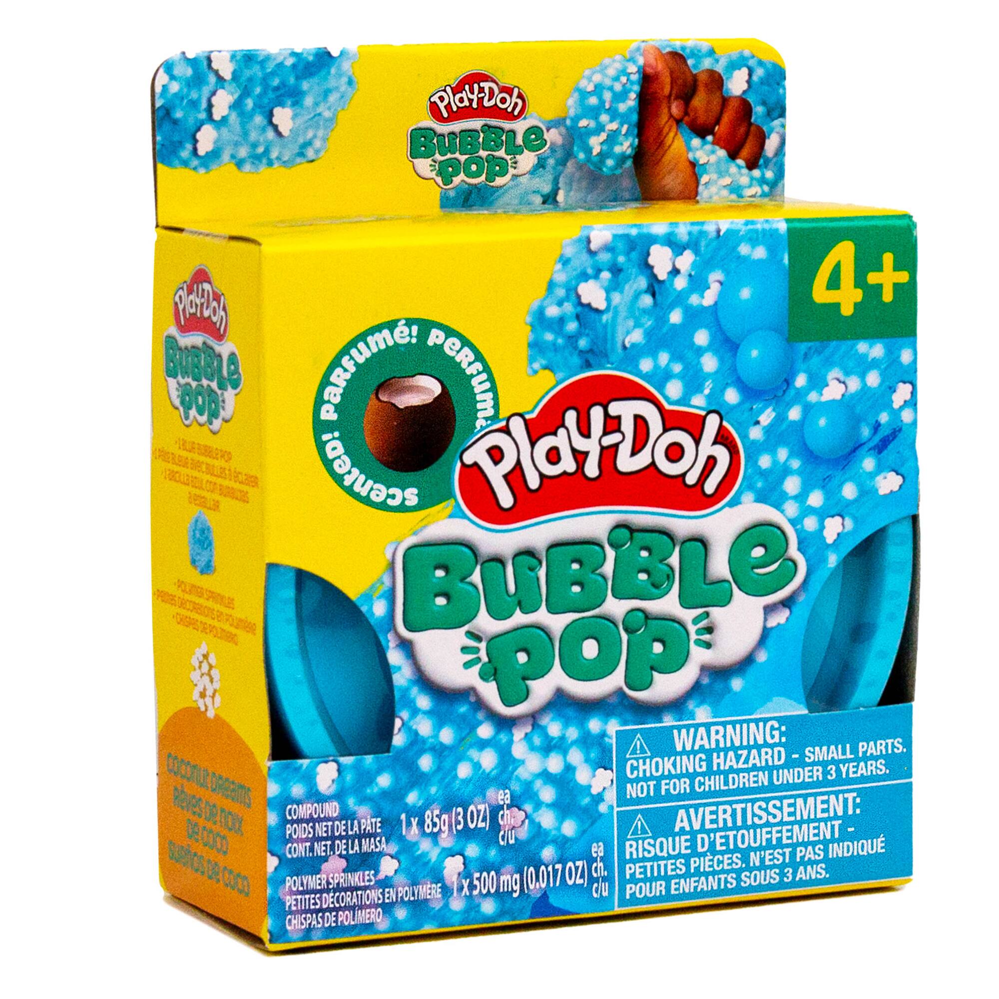Play-Doh Bubble Pop Coconut Scented Blue Compound